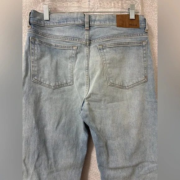 Madewell Men's 1991 Straight Jeans in Light Wash Blue Size 30x34 Casual,Preppy - Picture 5 of 13